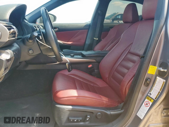 2015 Lexus IS 350 with VIN JTHBE1D29F5017238, listed as a Copart auction lot 58859345 with 115,492 mi miles and Salvage title. Bid and sale history available at DreamBid. Image 7.