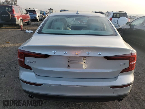 2019 Volvo S60 Momentum with VIN 7JR102FK5KG010818, listed as a Copart auction lot 41748445 with 23,632 mi miles and Salvage Title. Bid and sale history available at carsss.com. Image 6.