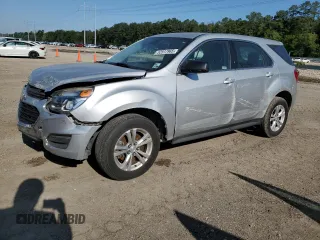 2016 Chevrolet Equinox LS with VIN 2GNALBEK3G1128787, listed as a Copart auction lot 52517965 with 73,484 mi miles and Salvage Title. Bid and sale history available at carsss.com. Image 1.