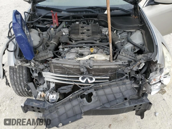 2008 Infiniti G35 Journey with VIN JNKBV61E28M212294, listed as a Copart auction lot 43658925 with 203,294 mi miles and Salvage Title. Bid and sale history available at DreamBid. Image 12.