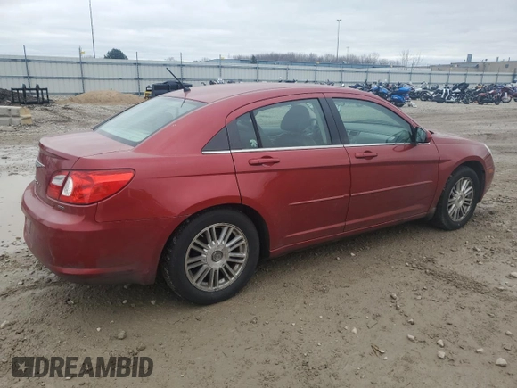 2008 Chrysler Sebring Touring with VIN 1C3LC56R48N201989, listed as a Copart auction lot 78926664 with 257,443 mi miles and Non Repairable. Bid and sale history available at carsss.com. Image 3.