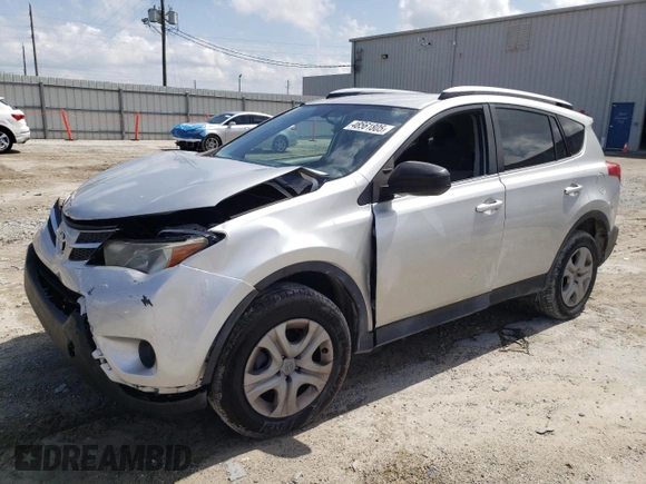 2013 Toyota RAV4 LE with VIN JTMZFREV0DD021377, listed as a Copart auction lot 48561805 with 113,352 mi miles and Salvage Title. Bid and sale history available at DreamBid. Image 1.