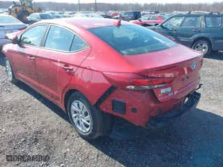 2017 Hyundai Elantra SE with VIN 5NPD74LF2HH148704, listed as a IAAI auction lot 41427250 with 143,142 mi miles. Bid and sale history available at carsss.com. Image 3.