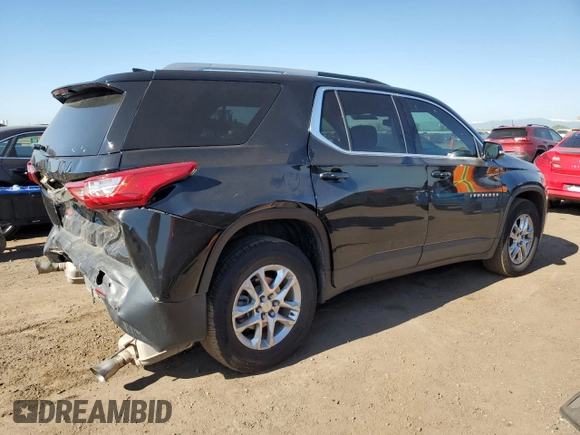 2018 Chevrolet Traverse LT Cloth with VIN 1GNERGKW6JJ263280, listed as a Copart auction lot 59155255 with 86,255 mi miles and Salvage title. Bid and sale history available at DreamBid. Image 3.