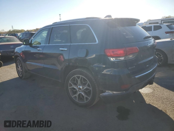 2020 Jeep Grand Cherokee High Altitude with VIN 1C4RJFCG8LC414937, listed as a Copart auction lot 75509304 with 56,841 mi miles and Salvage title. Bid and sale history available at DreamBid. Image 2.