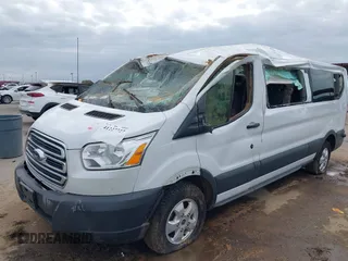 2018 Ford Transit Passenger XL with VIN 1FBZX2YG5JKB15655, listed as a IAAI auction lot 41227727 with 107,291 mi miles and . Bid and sale history available at DreamBid. Image 13.