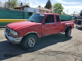2000 Ford Ranger XL with VIN 1FTZR15V0YPA43649, listed as a Copart auction lot 56762375 with 233,760 mi miles and Salvage title. Bid and sale history available at DreamBid. Image 1.