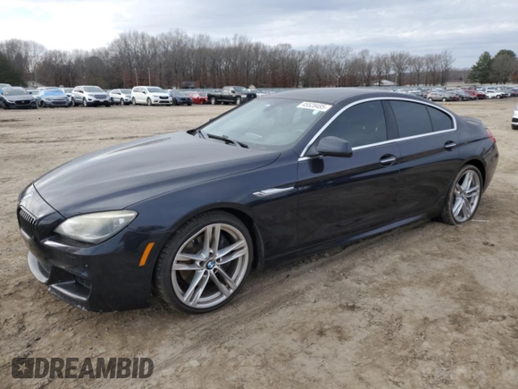2013 BMW 6 Series 650i xDrive with VIN WBA6B4C57DDG67648, listed as a Copart auction lot 45528485 with 128,785 mi miles and Clean Title. Bid and sale history available at carsss.com. Image 1.