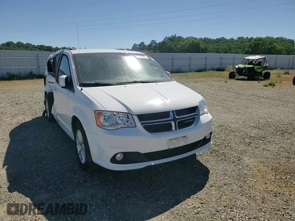 2018 Dodge Grand Caravan SXT with VIN 2C4RDGCG4JR360103, listed as a Copart auction lot 53209605 with 153,827 mi miles and Salvage Title. Bid and sale history available at DreamBid. Image 14.