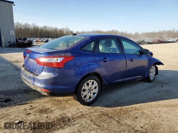 2012 Ford Focus SE with VIN 1FAHP3F22CL233587, listed as a Copart auction lot 48890055 with 71,322 mi miles and Salvage Title. Bid and sale history available at DreamBid. Image 3.