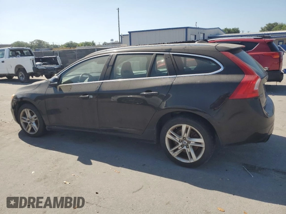 2015 Volvo V60 T5 Drive-E Premier with VIN YV140MEB1F1199057, listed as a Copart auction lot 52538015 with 179,560 mi miles and Clean Title. Bid and sale history available at carsss.com. Image 2.