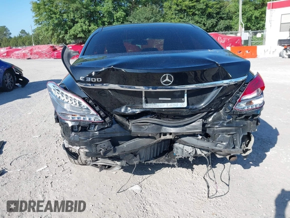 2018 Mercedes-Benz C 300 with VIN WDDWF4JB2JR348319, listed as a IAAI auction lot 42223258 with 64,527 mi miles and . Bid and sale history available at DreamBid. Image 6.