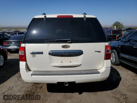 2007 Ford Expedition EL Limited with VIN 1FMFK19537LA13161, listed as a Copart auction lot 74686214 with 0 mi miles and Salvage Title. Bid and sale history available at carsss.com. Image 6.
