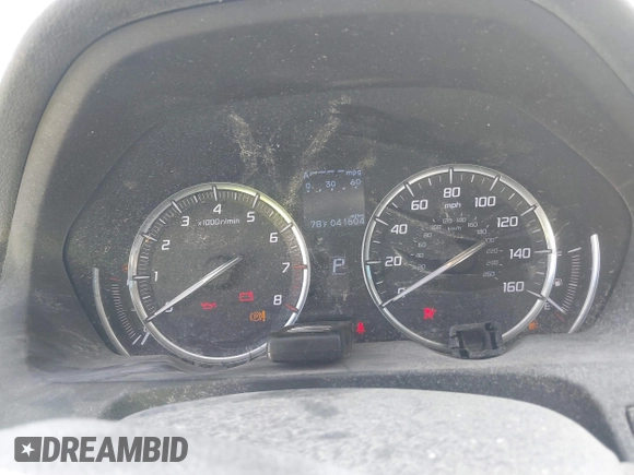 2016 Acura TLX V6 with VIN 19UUB2F35GA006925, listed as a IAAI auction lot 41810848 with 41,604 mi miles. Bid and sale history available at carsss.com. Image 7.