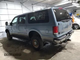 2001 Ford Excursion XLT z VIN 1FMNU41S11ED30084, wystawiony jako Copart lot #85847624 z przebiegiem 122 272 mil mil oraz Szkoda całkowita • Salvage title. Historia ofert i sprzedaży dostępna na DreamBid. Obrazek 2.