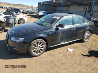 2014 Audi A4 Premium Plus with VIN WAUFFAFL1EN009782, listed as a Copart auction lot 47268475 with 125,793 mi miles and Salvage Title. Bid and sale history available at carsss.com. Image 1.