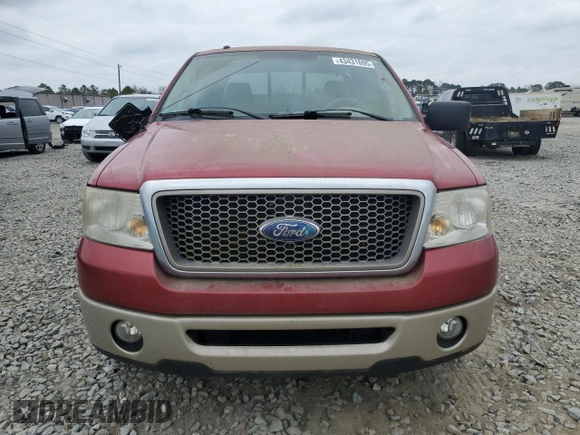 2008 Ford F-150 XLT with VIN 1FTPW12V28FA95908, listed as a Copart auction lot 43431695 with 31,980 mi miles and Salvage Title. Bid and sale history available at carsss.com. Image 5.