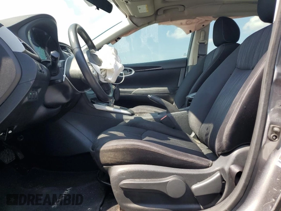 2017 Nissan Sentra SV с VIN 3N1AB7AP4HY219633, выставлен на аукционе Copart как лот 61058905 с пробегом 110 182 миль миль и Списание • Salvage title. История ставок и продаж доступна на DreamBid. Изображение 7.