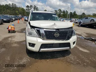 2017 Nissan Armada SL with VIN JN8AY2ND0H9000922, listed as a Copart auction lot 50698965 with 170,769 mi miles and Salvage Title. Bid and sale history available at carsss.com. Image 5.
