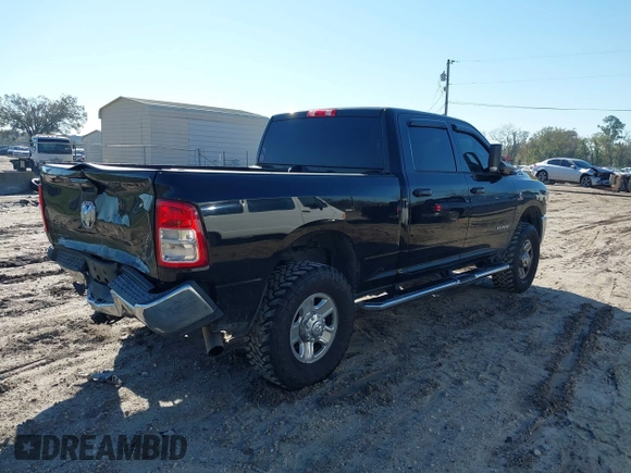2020 Ram 2500 Big Horn with VIN 3C6UR5DL3LG159756, listed as a IAAI auction lot 41672866 with 89,417 mi miles and . Bid and sale history available at DreamBid. Image 4.