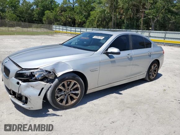 2014 BMW 5 Series 528i with VIN WBA5A5C58ED509788, listed as a Copart auction lot 52584705 with 170,679 mi miles and Salvage Title. Bid and sale history available at carsss.com. Image 1.