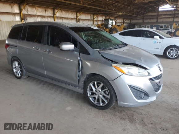 2012 Mazda 5 Touring with VIN JM1CW2CL8C0111851, listed as a Copart auction lot 59232545 with 180,109 mi miles and Clean title. Bid and sale history available at DreamBid. Image 4.