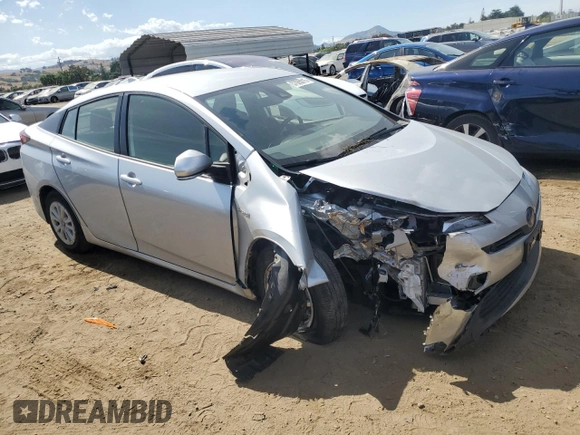 2022 Toyota Prius L Eco z VIN JTDKAMFU3N3186453, wystawiony jako Copart lot #57085015 z przebiegiem 29 944 mil mil oraz Szkoda całkowita • Salvage title. Historia ofert i sprzedaży dostępna na DreamBid. Obrazek 4.