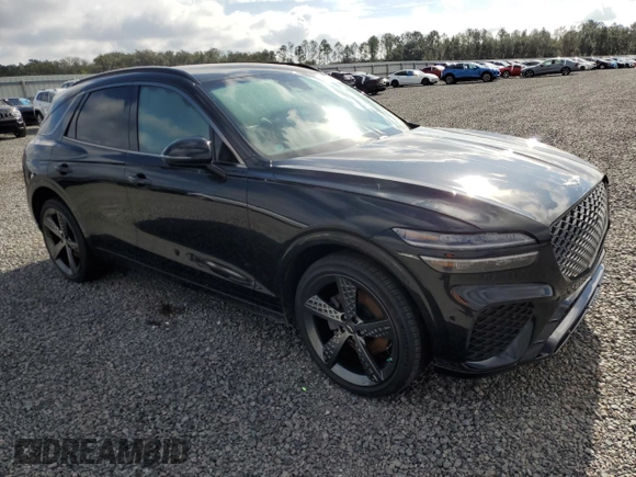 2022 Genesis GV70 2.5T with VIN KMUMADTB5NU034130, listed as a Copart auction lot 85629084 with 32,651 mi miles and Salvage Title. Bid and sale history available at DreamBid. Image 4.