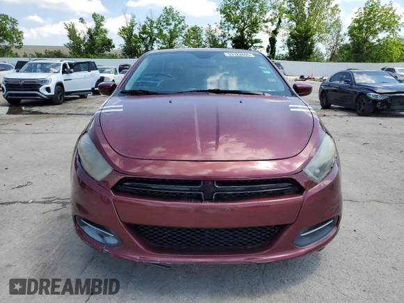 2015 Dodge Dart SXT z VIN 1C3CDFBB7FD373898, wystawiony jako Copart lot #53122465 z przebiegiem 173 757 mil mil oraz Szkoda całkowita • Salvage title. Historia ofert i sprzedaży dostępna na DreamBid. Obrazek 5.
