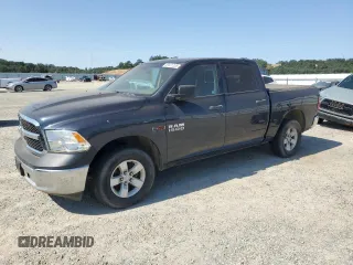 2018 Ram 1500 Tradesman with VIN 1C6RR7KM7JS267879, listed as a Copart auction lot 59971235 with 150,651 mi miles and Clean title. Bid and sale history available at DreamBid. Image 1.