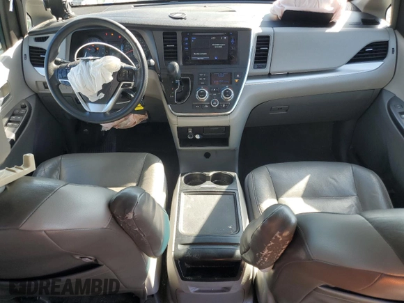 2017 Toyota Sienna LE Auto Access Seat with VIN 5TDKZ3DC8HS791665, listed as a Copart auction lot 46943425 with 100,053 mi miles and Salvage Title. Bid and sale history available at carsss.com. Image 8.