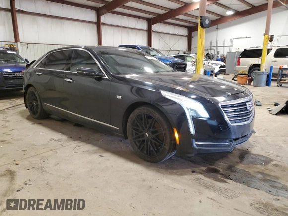 2017 Cadillac CT6 AWD with VIN 1G6KB5RS7HU139604, listed as a Copart auction lot 51518475 with 115,470 mi miles and Salvage title. Bid and sale history available at DreamBid. Image 4.