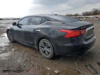 2016 Nissan Maxima 3.5 SL with VIN 1N4AA6AP3GC446836, listed as a Copart auction lot 51251395 with 0 mi miles and Salvage Title. Bid and sale history available at carsss.com. Image 2.