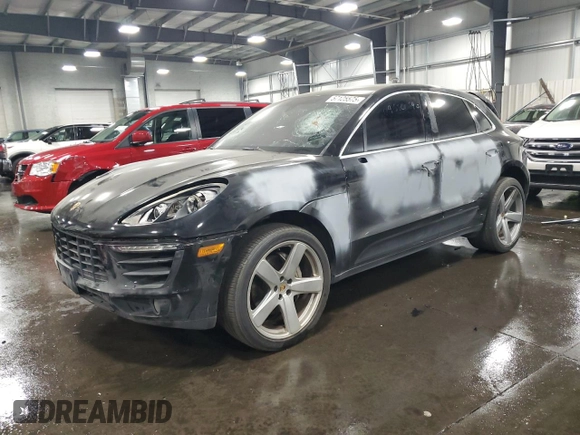 2016 Porsche Macan S with VIN WP1AB2A56GLB45765, listed as a Copart auction lot 57125575 with 102,307 mi miles and Salvage title. Bid and sale history available at DreamBid. Image 1.