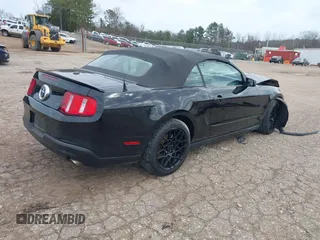 2012 Ford Mustang V6 with VIN 1ZVBP8EM2C5286789, listed as a IAAI auction lot 41558181 with 162,287 mi miles and . Bid and sale history available at carsss.com. Image 4.