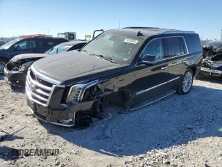 2020 Cadillac Escalade Luxury z VIN 1GYS4BKJ5LR166863, wystawiony jako Copart lot #76244904 z przebiegiem 47 574 mil mil oraz Szkoda całkowita • Salvage title. Historia ofert i sprzedaży dostępna na DreamBid. Obrazek 1.