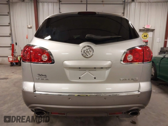 2012 Buick Enclave Leather with VIN 5GAKVCED6CJ318678, listed as a IAAI auction lot 42002907 with 130,650 mi miles and . Bid and sale history available at carsss.com. Image 16.