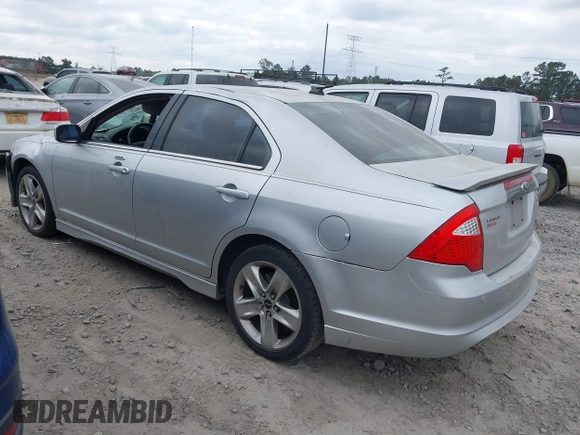 2012 Ford Fusion SPORT with VIN 3FAHP0DC7CR155450, listed as a IAAI auction lot 40651757 with 158,636 mi miles. Bid and sale history available at carsss.com. Image 3.