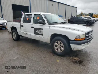 2004 Dodge Dakota Sport with VIN 1D7HL38K54S642635, listed as a Copart auction lot 47983595 with 105,825 mi miles and Salvage Title. Bid and sale history available at carsss.com. Image 4.
