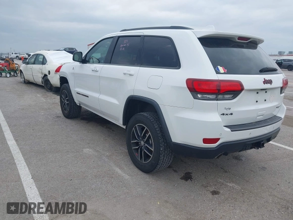 2017 Jeep Grand Cherokee Trailhawk with VIN 1C4RJFLG5HC803400, listed as a IAAI auction lot 42052250 with 108,374 mi miles and . Bid and sale history available at DreamBid. Image 3.
