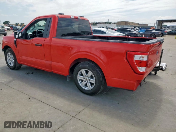 2021 Ford F-150 XL with VIN 1FTMF1CB1MKE96164, listed as a Copart auction lot 59530755 with Not provided miles and Salvage title. Bid and sale history available at DreamBid. Image 2.