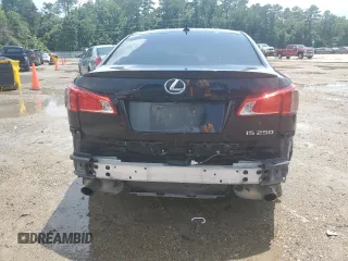 2011 Lexus IS 250 with VIN JTHBF5C24B5138128, listed as a Copart auction lot 63126435 with 156,317 mi miles and Salvage title. Bid and sale history available at DreamBid. Image 6.