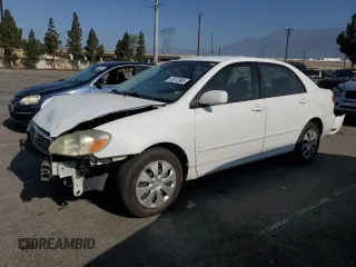 2006 Toyota Corolla CE with VIN 1NXBR32E76Z648635, listed as a Copart auction lot 63612905 with 163,489 mi miles and Salvage title. Bid and sale history available at DreamBid. Image 1.