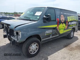 2011 Ford Econoline Cargo Commercial with VIN 1FTNE1EW7BDA30778, listed as a IAAI auction lot 42075336 with 158,069 mi miles and . Bid and sale history available at DreamBid. Image 2.