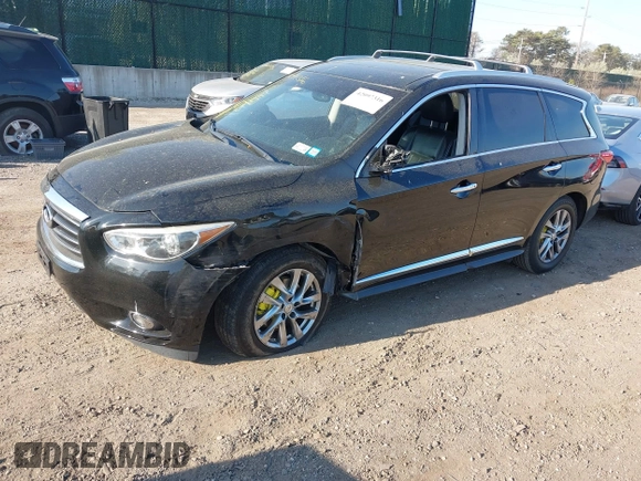 2015 Infiniti QX60 with VIN 5N1AL0MM0FC546745, listed as a IAAI auction lot 42097316 with 181,814 mi miles. Bid and sale history available at carsss.com. Image 18.