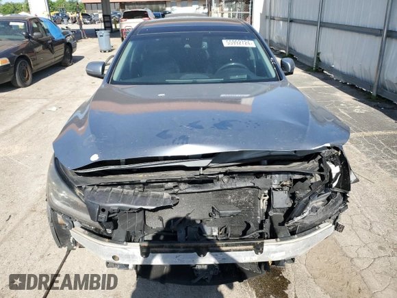 2015 Hyundai Genesis 3.8L with VIN KMHGN4JEXFU083886, listed as a Copart auction lot 55992724 with 156,303 mi miles and Salvage Title. Bid and sale history available at carsss.com. Image 5.