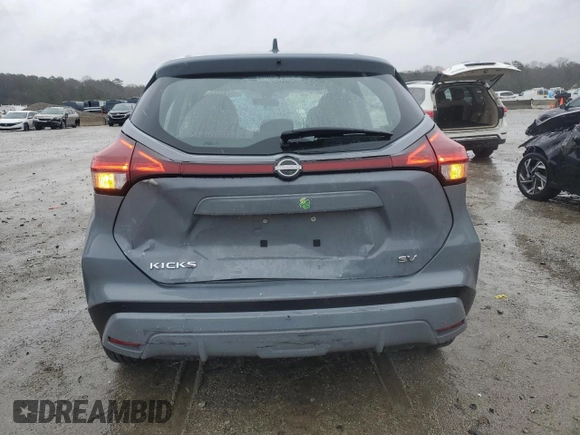2023 Nissan Kicks SV with VIN 3N1CP5CV0PL513701, listed as a Copart auction lot 48261575 with 71,370 mi miles and Salvage Title. Bid and sale history available at DreamBid. Image 6.