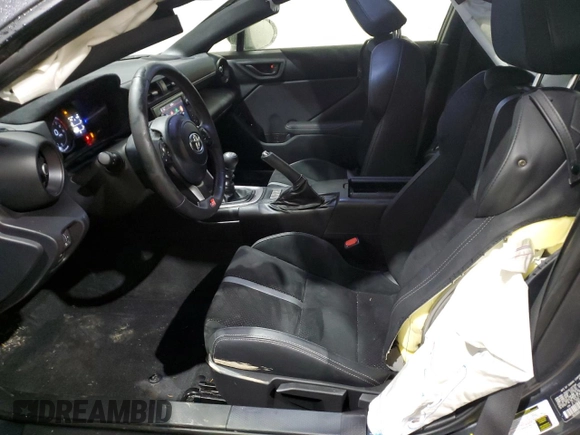 2024 Toyota GR86 Premium with VIN JF1ZNBE15R9755925, listed as a Copart auction lot 83230364 with 11,128 mi miles and Salvage Title. Bid and sale history available at carsss.com. Image 7.