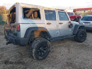 2018 Jeep Wrangler JK Unlimited Sport S with VIN 1C4BJWDG5JL862100, listed as a IAAI auction lot 40986228 with 1 mi miles. Bid and sale history available at carsss.com. Image 4.