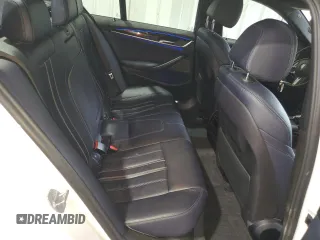 2018 BMW 5 Series 540i xDrive with VIN WBAJE7C53JWC54662, listed as a Copart auction lot 63703595 with 96,523 mi miles and Salvage title. Bid and sale history available at DreamBid. Image 10.